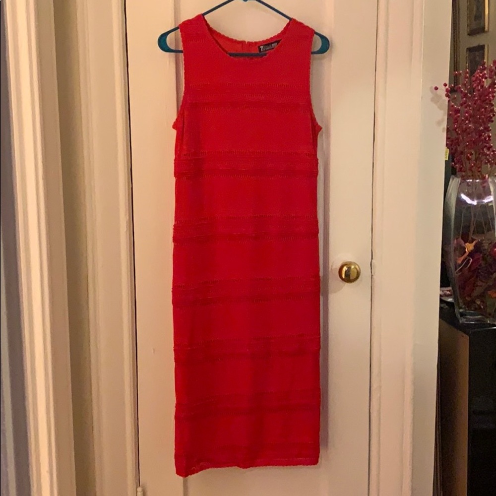 Knit sweater dress